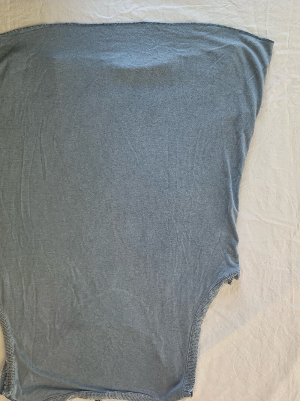 Tempo Paris Light Blue Linen Knit Tank - Picture 4 of 6